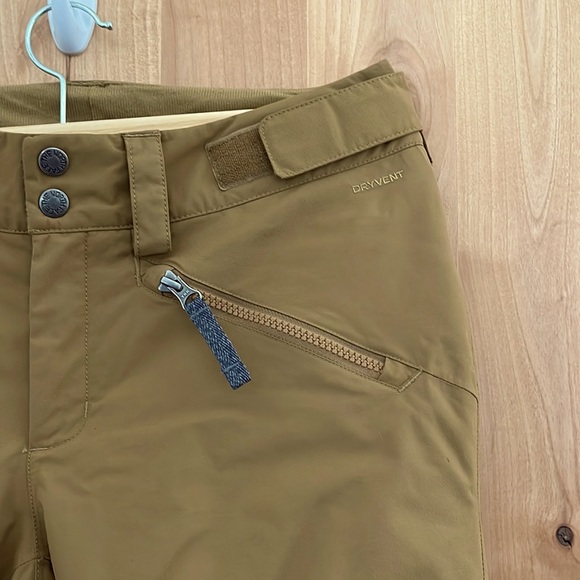 The North Face Women’s Aboutaday Snow Pant SHORT INSEAM, Tan, Small - Picture 3 of 10